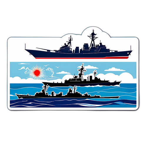 人民解放军演习贴纸