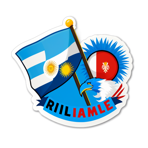 ¡Rivalidad y Amistad en el Fútbol! El Sticker que Une a Argentina y Francia