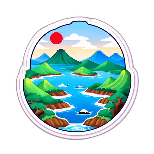 台湾风景与和平海峡