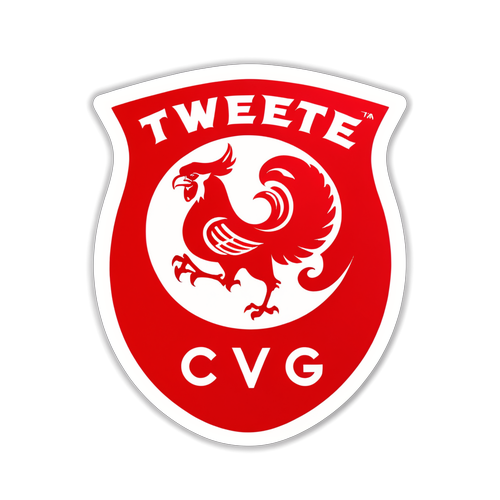 Sticker voor FC Twente