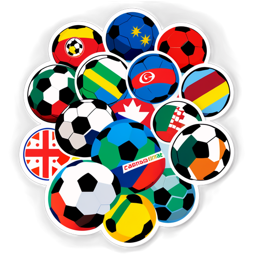 ¡Descubre la Diversidad del Fútbol! Equipos de Todo el Mundo en un Solo Diseño Impresionante