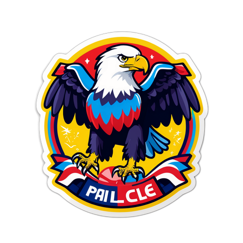 Sticker ya Kifaru cha Crystal Palace