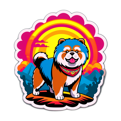 Sticker Nostalgia Chow Chung