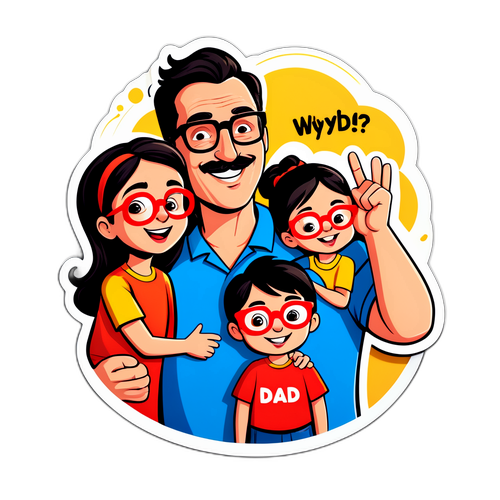 Κωμική οικογενειακή σκηνή