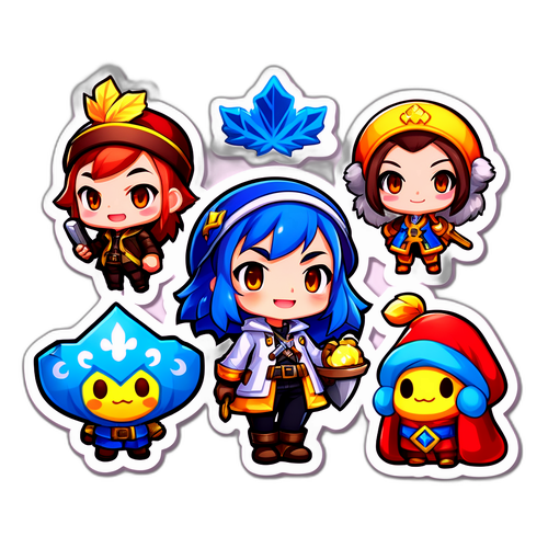 메이플스토리 직업 캐릭터 스티커