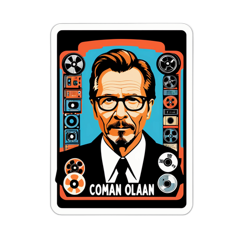 A Stylized Portrait of Versatile Acting Roles