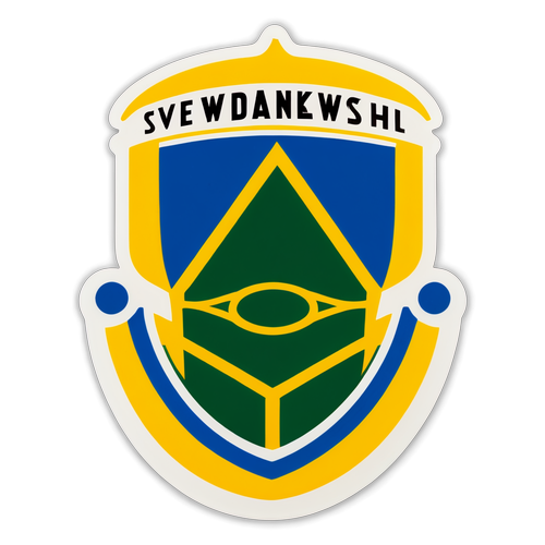 Sticker med Svenska Cupen-logotypen