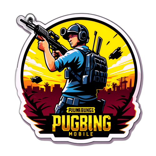 PUBG Mobile Zafer Stickerı