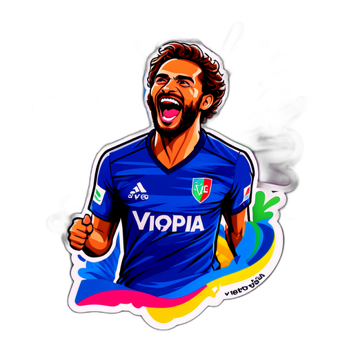 Autocollant de victoire de Renato Veiga