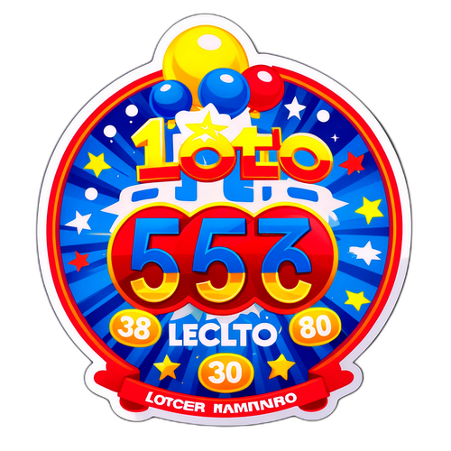 Sticker ng PCSO Lotto Resulta