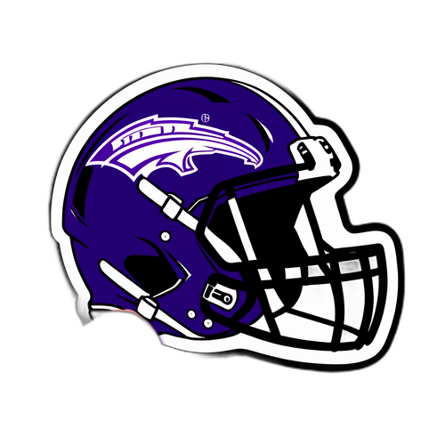 Tarleton State Football Helmet Sticker