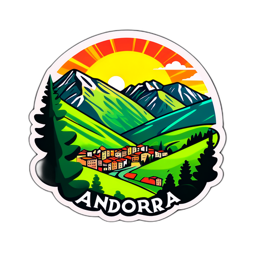 Andorra tájképe