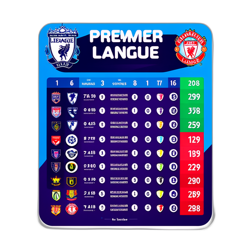 Table Liga Perdana