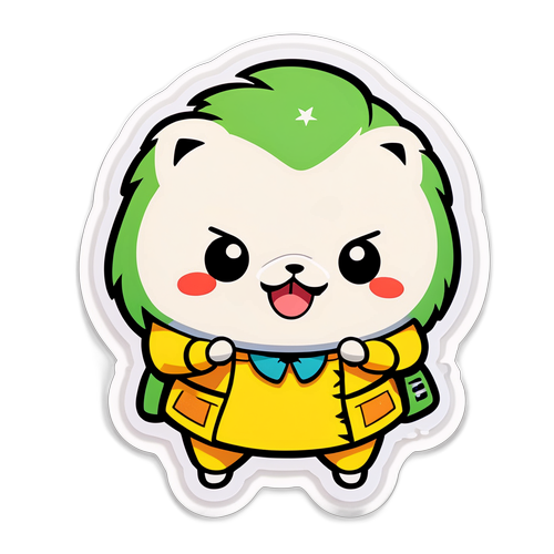 우찬의 귀여운 캐릭터 스티커