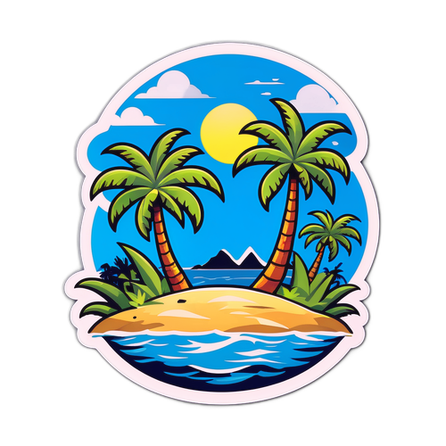 Mystieke sticker van Diego Garcia