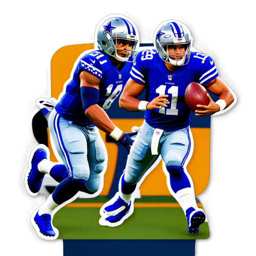 Touchdown Showdown: Dak Prescott and Daniel Jones in Hilarious Cartoon Showdown!