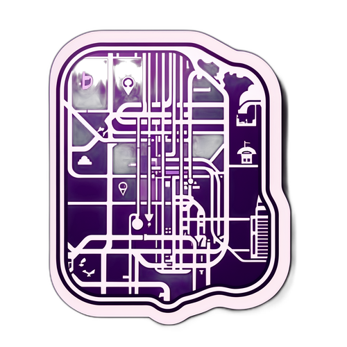 Mapa da Linha Lilás