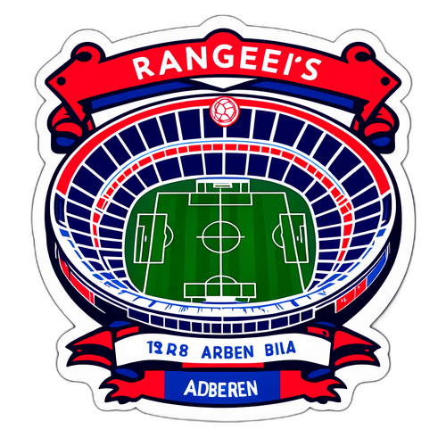 Rangers - Aberdeen Sticker