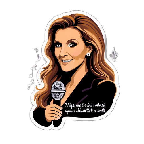 Tributesticker til Celine Dion