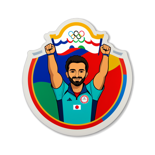 Şok Edici An! Yusuf Dikeç Olimpiyat Madalyasını Kazandıktan Sonra Bu Sticker'ı Kimse Beklemiyordu!