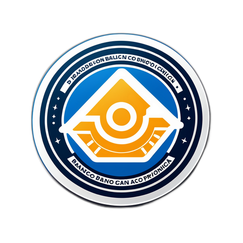 Sticker representación de la cuenta DNI del Banco Provincia