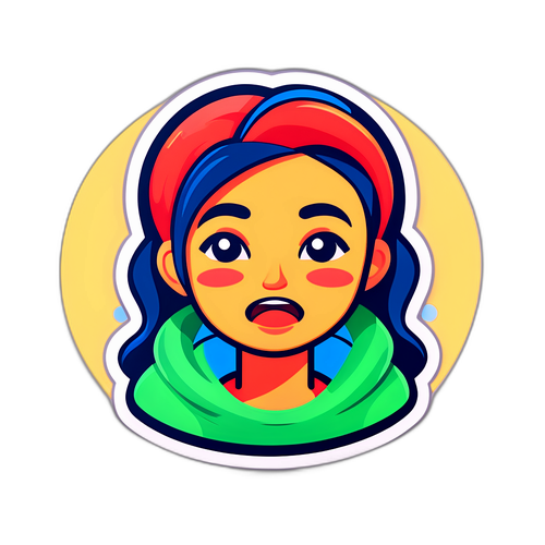 Стикер "Эмоции пользователя при недоступности сайта"