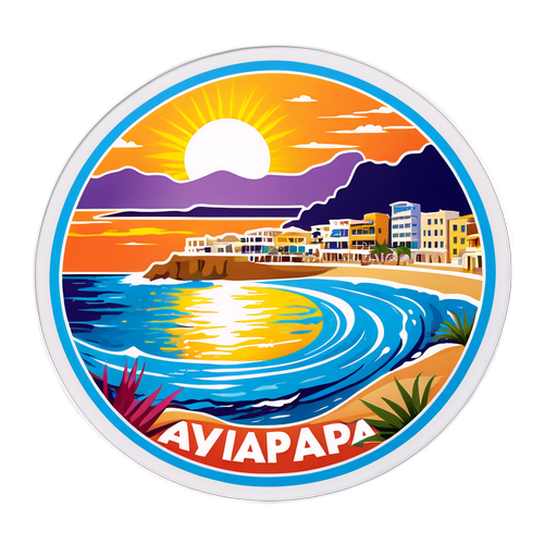 Autocollant artistique d'Ayia Napa