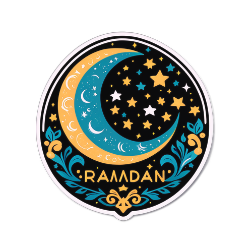 Stiker Bertema Ramadan