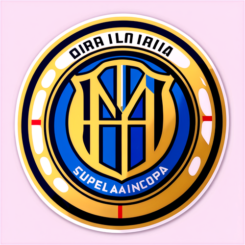 Emblema dell'Inter Milan Supercoppa Italiana 2024