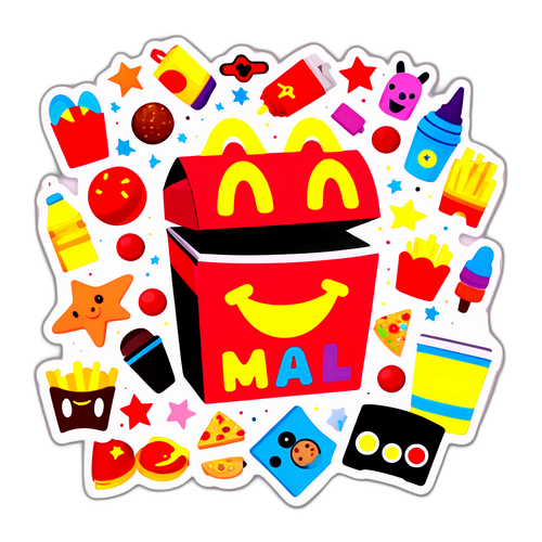 Nostalgic Happy Meal Sticker