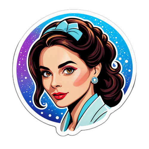 Diseño de Eugenia Tobal con luces brillantes