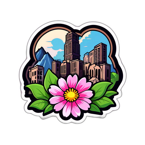 Yıkıntılar Arasında Duran Bir Çiçek