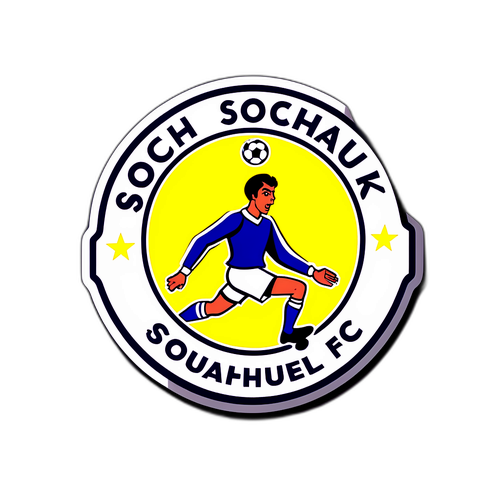 Kibandiko cha Mpira wa Shirikisho la Sochaux FC