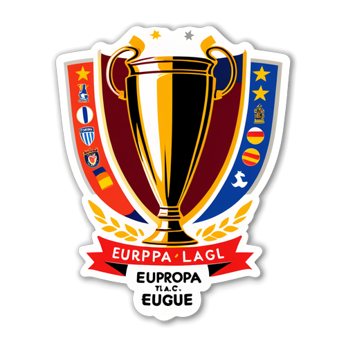 Europa League Trofæ med Europæiske By-symbole