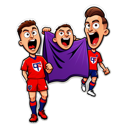 A Fiorentina és Bologna vicces csatája