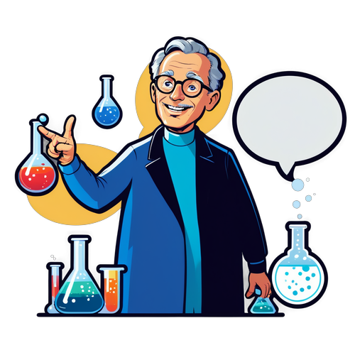Ein Cartoon von Jenke, der verschiedene Experimente durchführt