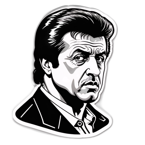 Sylvester Stallone illusztráció