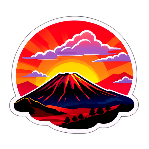 Momento sereno al Monte Etna
