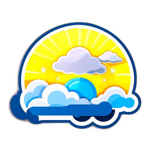 Previziune meteorologică artistică pentru mâine