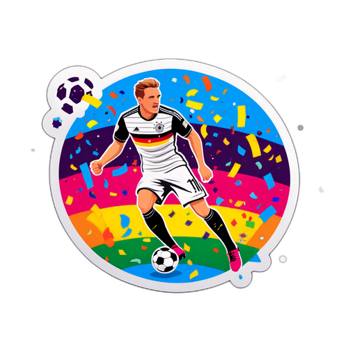 Hình dán bóng đá Đức