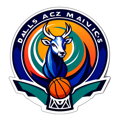 Dallas Mavericks ve Utah Jazz Logolarının Birleşimi