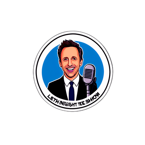 Late Night Talk Show Sticker