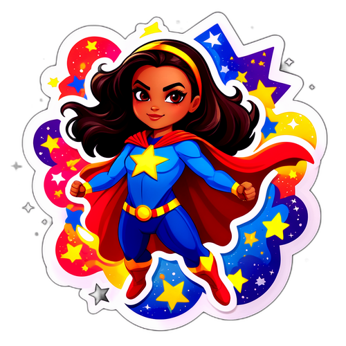 Sare Sandeva jako superhrdinka