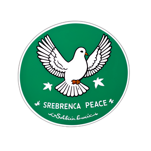 Friedenstaube - Srebrenica