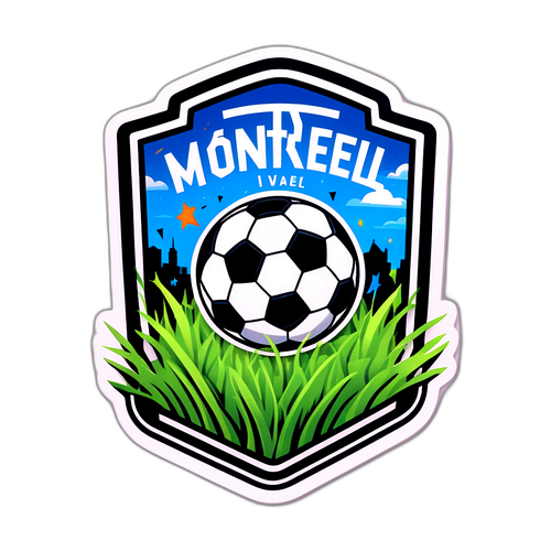 Reka Bentuk Pelekat Modern untuk Montréal vs Forge