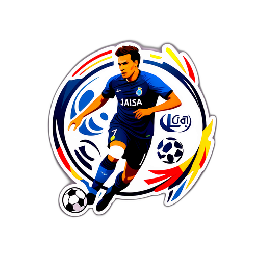 Sticker UEFA Calcio Dinamico