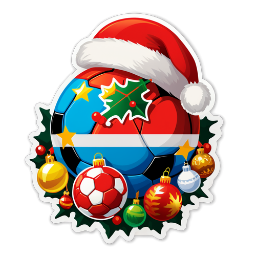 Sticker representativo del Boxing Day en fútbol