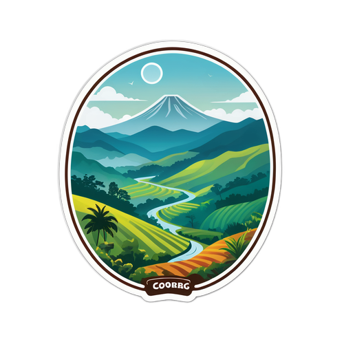 कोकर्नाग का दृश्यमान स्टिकर