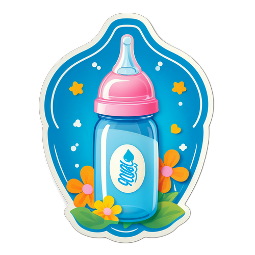 Sticker cu sticlă pentru bebeluși - Aptamil