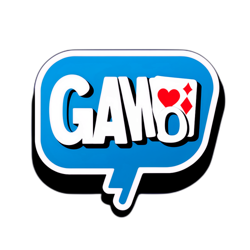 Minimalist Fløyte og Kort med 'Game On!'